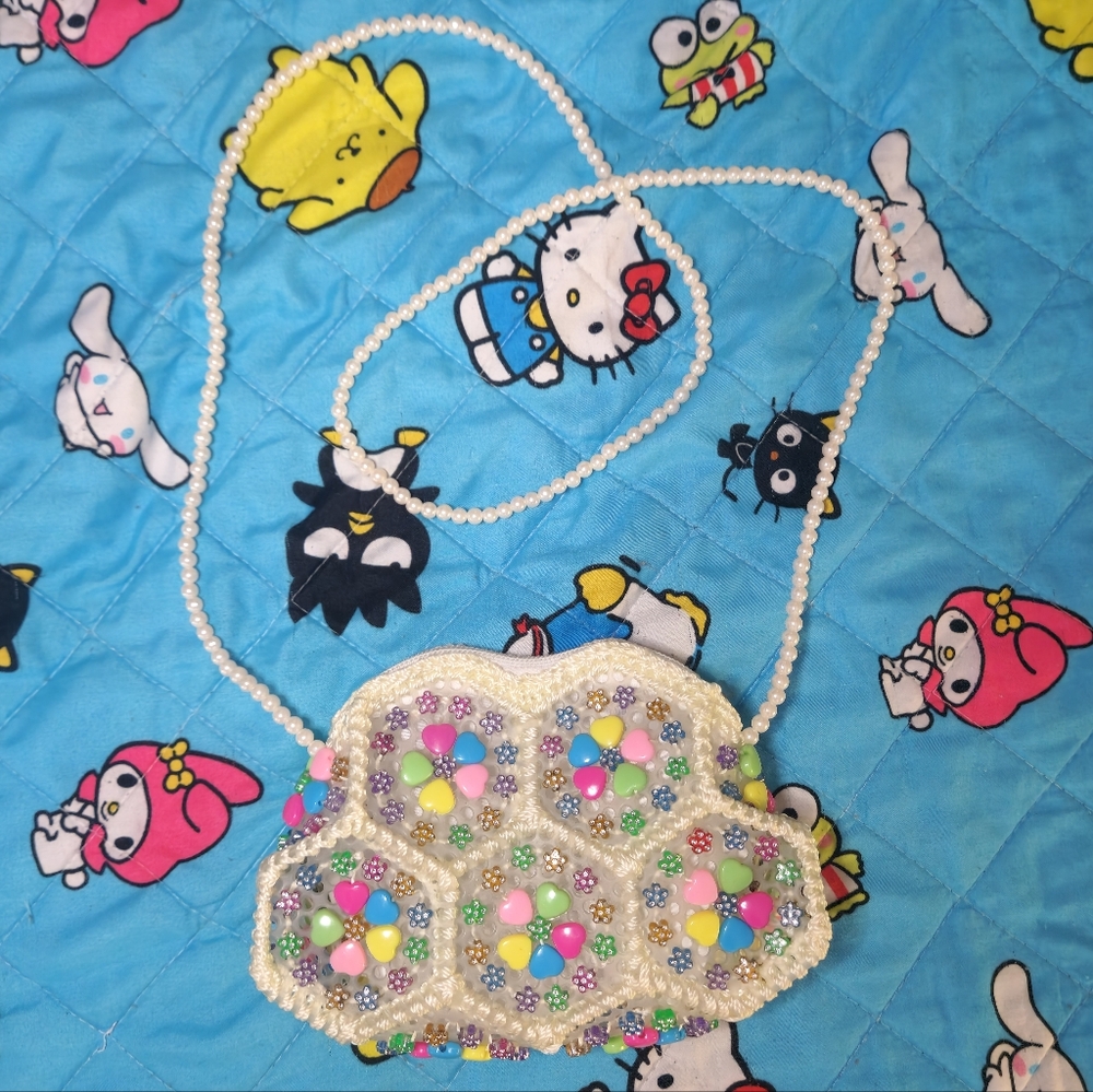 Colorful Beaded Purse